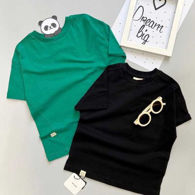 Simple-green-and-black-t-shirt