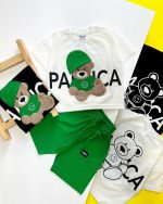 green-teddy-t-shirt-and-shorts-set