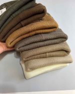 beanie with different colors