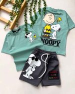 ست تیشرت شلوارک Snoopy