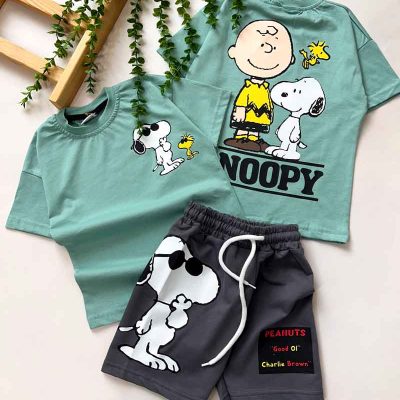 ست تیشرت شلوارک Snoopy