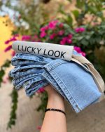 شلوار جین بگ استایل برند LUCKY LOOK