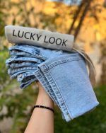 شلوار جین بگ استایل برند LUCKY LOOK