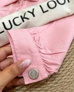 کراپ کت دخترانه برند LUCKY LOOK